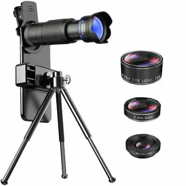 36X Mobile Phone Lens Kit With Tripod
