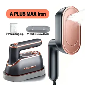 2-in-1 Handheld Steam Iron & Clothes Steamer – Portable Wrinkle Remover with Fast Heat-Up, Large Soleplate & 150ml Water Tank, Lightweight for Home & Travel