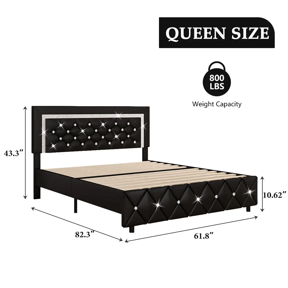 Queen Size Black