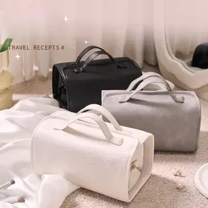 2026 New Model Detachable & Foldable Makeup Bag, Large-Capacity 4-in-1 Portable Organizer Handbag for Women Travel & Outings