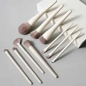 Makeup Brush Set, 10pcs/set with Soft Bristles, Synthetic Makeup Brushes, Professional Makeup Tools for Foundation, Blush, Concealer & Eyeshadow, Highlighter Brush