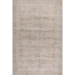Hillstone Collection Giorgina Traditional Vintage Medallion Area Rug