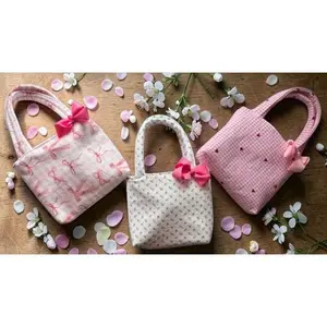 Toddler Tote Bag: Washable Playdate Purse (9x7 inches)