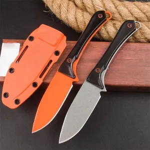 15201 Straight Blade Knife with Protective Sheath Sharp Multi Purpose Cutting Tool Perfect Gift