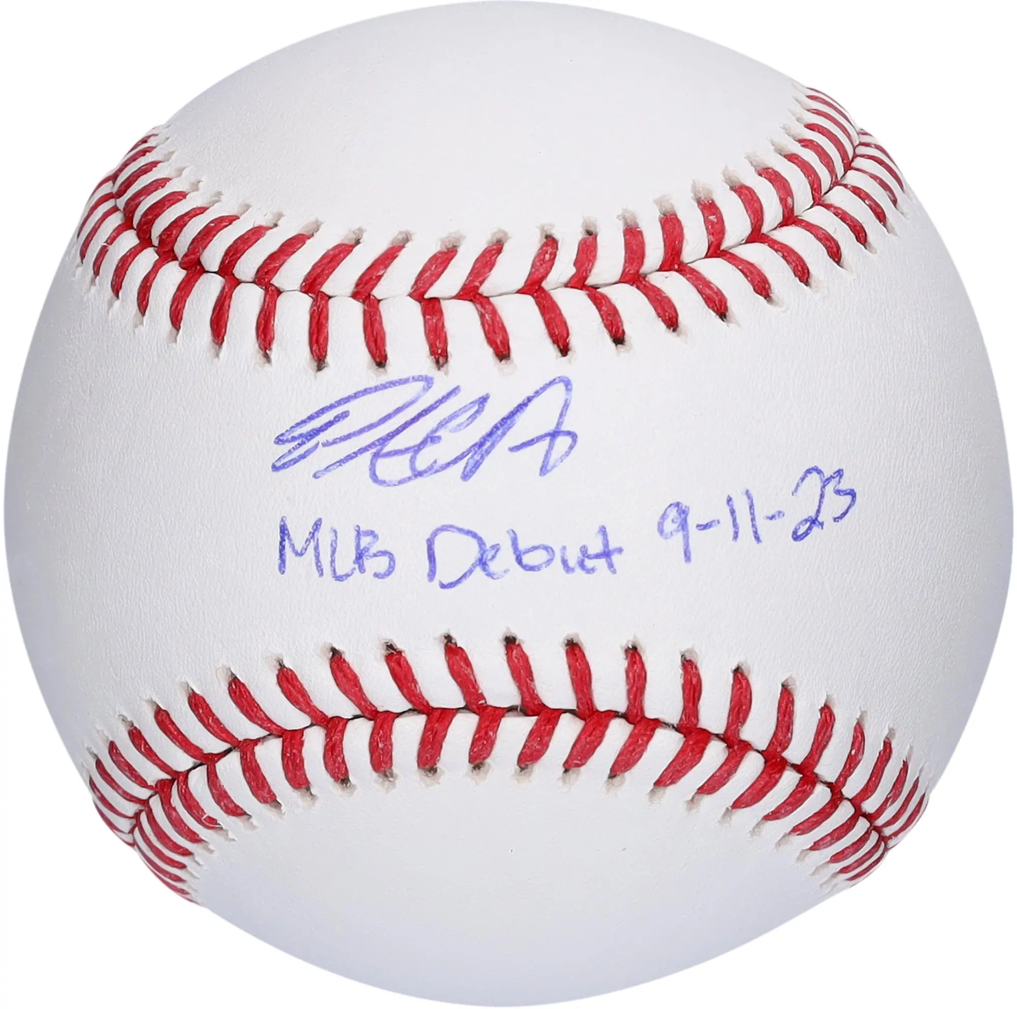 Pete Crow-Armstrong Chicago Cubs Autographed Baseball with "MLB Debut 9/11/23" Inscription - Fanatics Authentic Certified