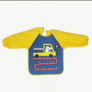 Long Sleeve Waterproof toddler bib