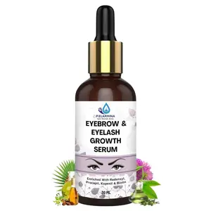 Eyebrow & Eyelash Growth Serum/Oil With Redensyl, Biotin (30 ML) | Brow & Lash Boosting Enhancer for Thick Eyebrows and Eyelashes (Pack of 1)