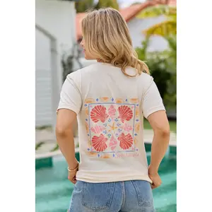 Sea La Vie Ivory Graphic Tee