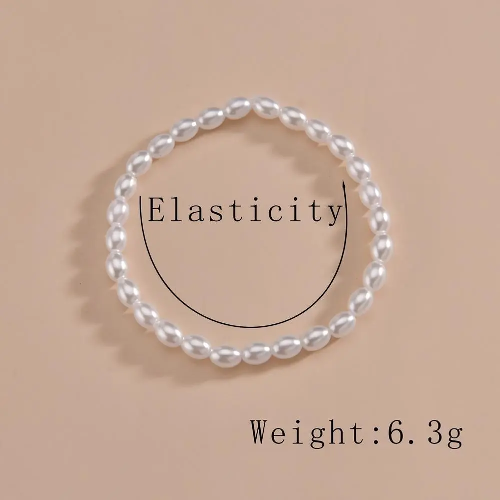 Women's Stainless Steel Beaded Pearl Anklets - Dainty Minimalist Elegant Accessory, Casual Nautical Ocean-Style Chain Jewelry Anklets for Summer Beach Wear, Female Costume Piece
