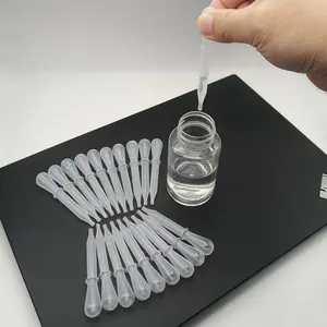 Plastic Dropper, 1.5ml Disposable Test Tube Dropper, Laboratory Dropper Supplies