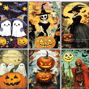 Mystical Halloween Oracle Deck - 56 Pieces