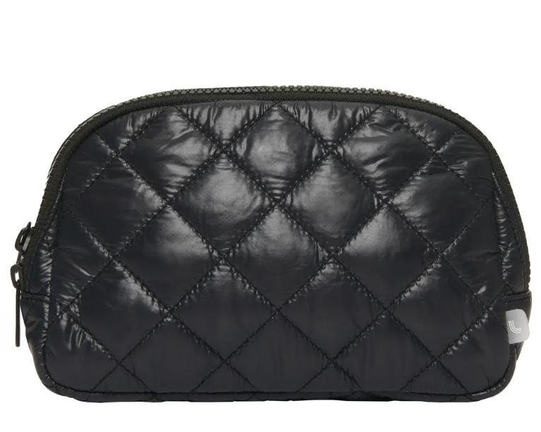 Lolë Quilted Belt Bag - Diamond Pattern, Zipper Closure, Stylish & Functional Accessory for Versatile Use, Elegant Design
