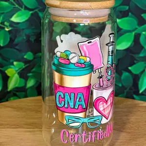 CNA glass cup CNA glass cup