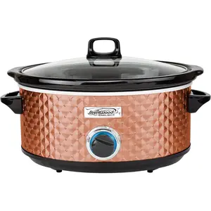 Brentwood 7 Quart - Slow Cooker -Copper