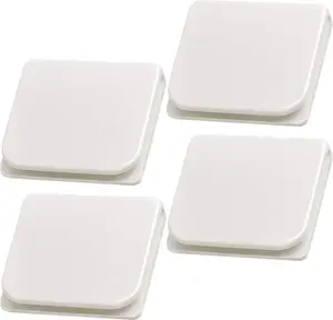 4 pack Shower Curtain Holders Windproof Splash Curtain Clips Shower Splash Protection Guard Self Adhesive Shower Curtain Holder