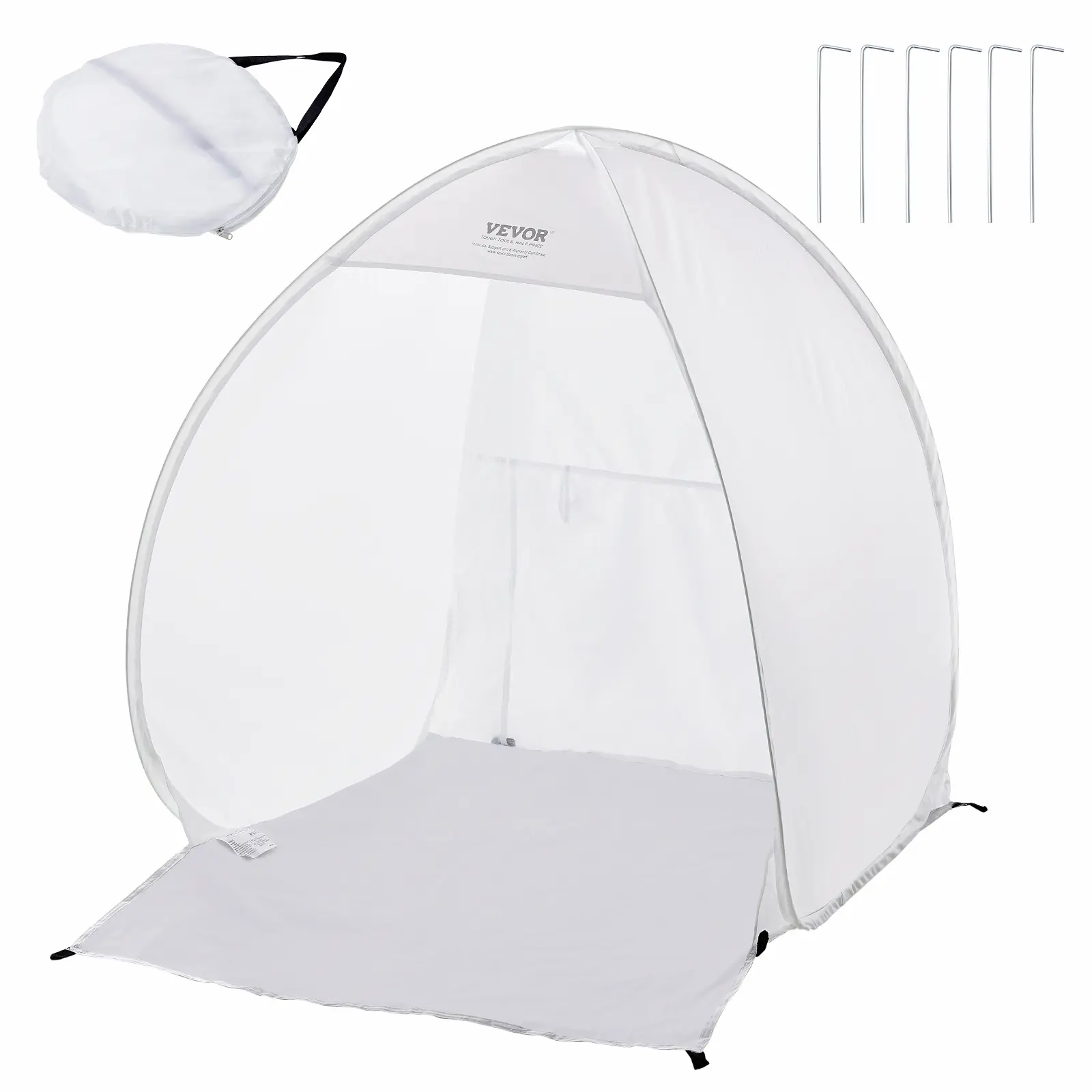 VEVOR Spray Paint Shelter Portable Spray Paint Tent Booth 40*35*40in/60*60*70in Pop Up