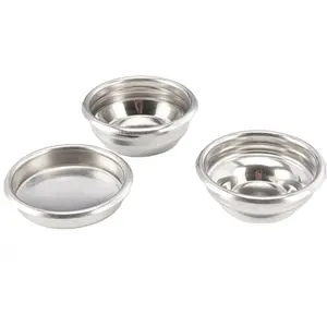 De'Longhi, Petrus, Can-Kun, Aibao, Gemilai, Bofu coffee machine portafilter blind cup, single/double powder cup, universal 51/53/58