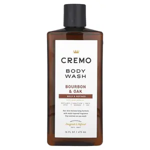 Cremo Body Wash, Bourbon & Oak, 16 fl oz (473 ml)