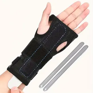 Multifunctional Sports Wrist Support Bracelet, Dual Support Straps for Stable Wrist, Breathable Sweat-Absorbing Fitness Wristband