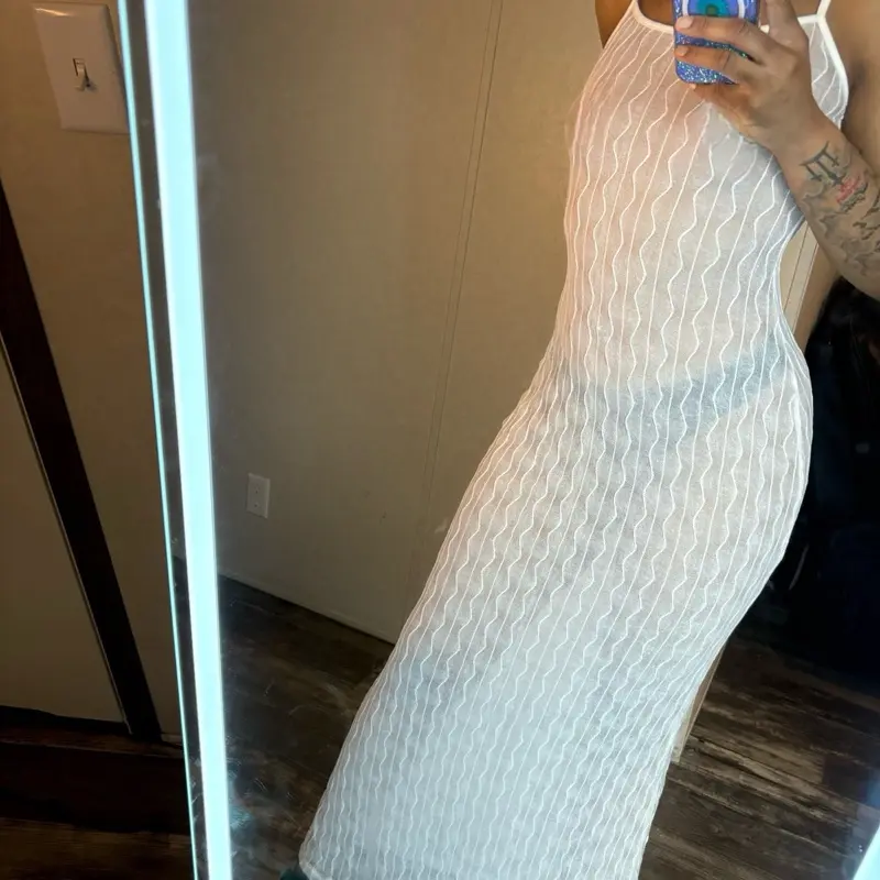 Sheer see through dress Summer