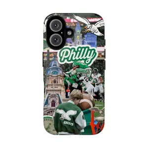 Go Eagles Football Themed Phone Case Premium Matte Texture, Protection, Shockproof, Anti-Drop, Anti-Fingerprint For IPhone 17-12, Pro Max, Pro Plus, and Samsung S25-22 Protection Safety