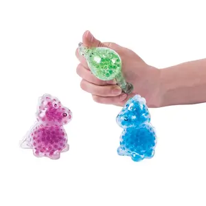 Dinosaur Gel Bead Squeeze Toys - 12 Pc.