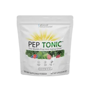Pep Tonic Anti-Aging Drink with NMN, CoQ10, Ergothioneine & Spermidine Energy Supplement Advanced Supplements