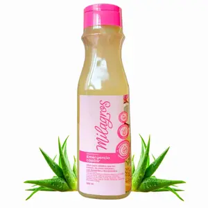 Milagros Shampoo Emergencia Capilar | Natural Shine Aloe Vera & Quina 500 ml