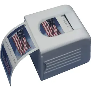 Postage Stamp Roll Holder Dispenser for Roll of 100 Forever Stamps (Stamps Not Included)