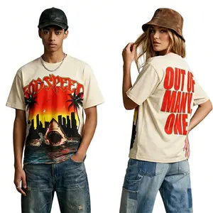 Casual Godspeed Rock Band Graphic T Shirt Pure Cotton Streetwear Y2K Vintage Trend Viral Fashion Summer Street Daily Party Outfit Men Women Couples Unisex Oversized Harajuku Hip Hop Style Top