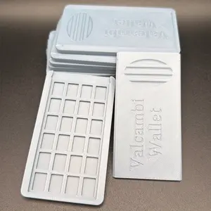 Valcambi Case holder for 1g Silver, Gold or Plat "Grey/Blue”