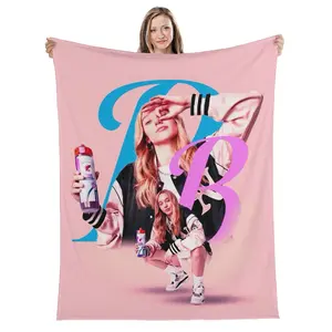 Paige Bueckers Blankets Cartoon Super Soft Throw Blanket -Super Soft, Lightweight And Cozy Flannel Blanket, Bed,Sofa Decoration