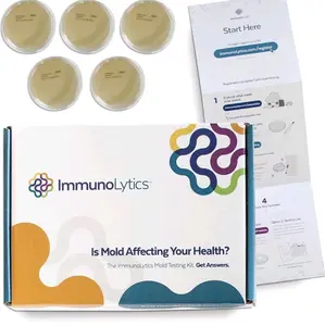 ImmunoLytics DIY Mold Test Kit for Home (5 Rooms/Plates) - Professional Mold Testing Kit