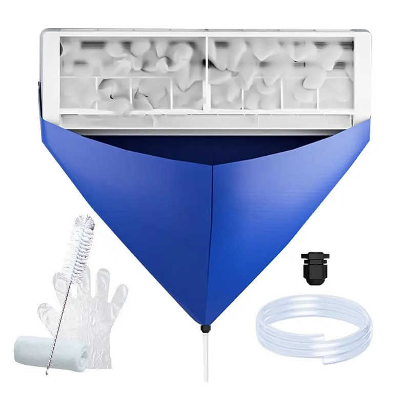 Air Conditioner Cleaning Kit, Air Conditioner Cleaning Tools, Water Collection Tray, Wall-Mounted Inner Machine Tool Set, Ac Accessories