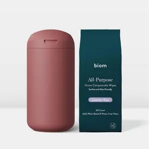 Biom Wipes Dispenser + 60ct All Purpose Wipes