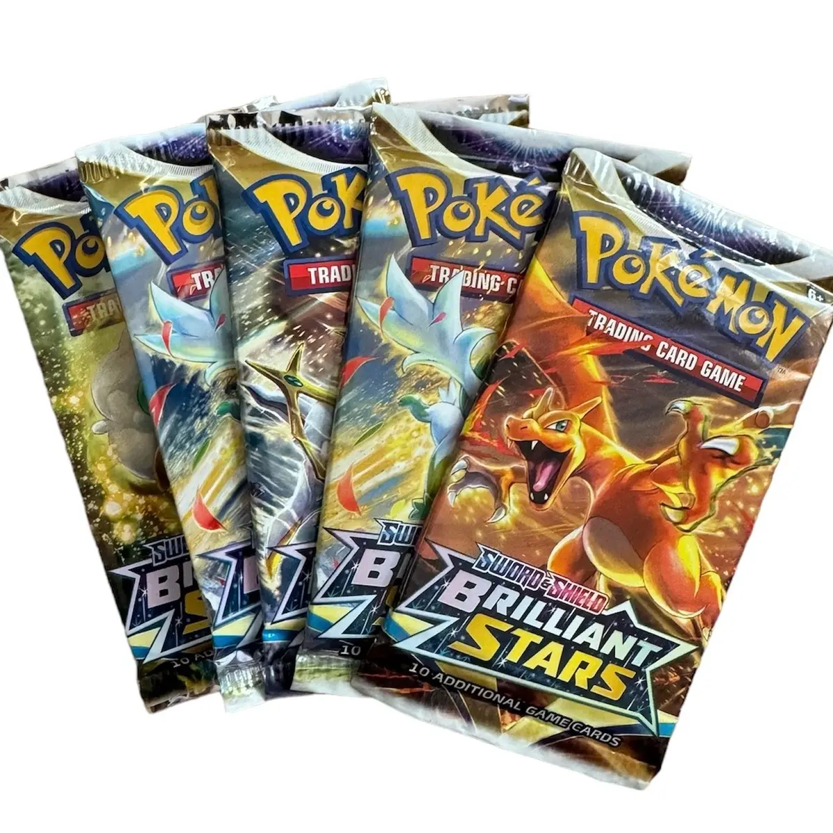 Pokemon Brilliant Stars Booster Pack x 5 - TikTok Shop Pokemon Brilliant Stars Booster Pack x 5 - TikTok Shop