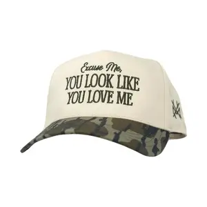 Excuse Me… You Look Like You Love Me! Snapback Adjustable (Up To A Size 8 Head) Premium Trucker Hat
