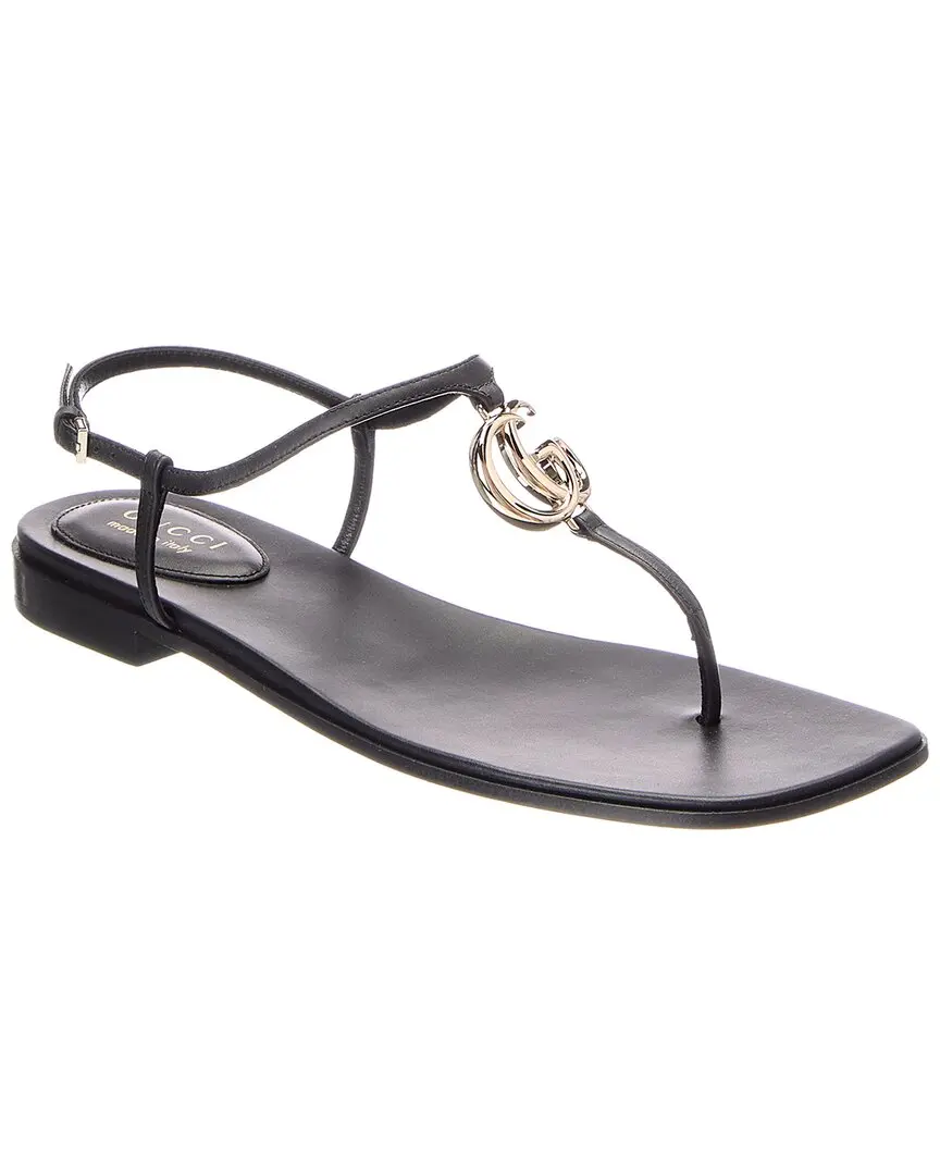 Gucci GG Leather Sandal Gucci GG Leather Sandal