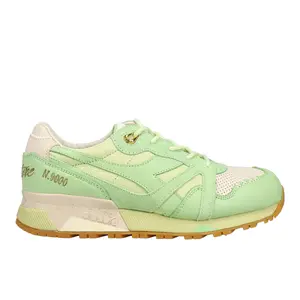 diadora Mens N9000 Ice Cream X Feature Perforated Lace Up Sneakers Shoes Casual - Green