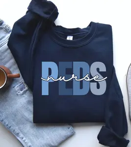 Pediatrics Nurse Sweatshirt, Nurse Sweatshirt, PEDS Shirt, Pads Nurse Dino tshirt, Funny Nurse Graduation Gift for Nurse, Nurse Icon Shirt Crewneck Hoodie Womenswear Oversized