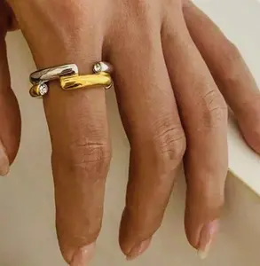Two-Tone Elegance Ring