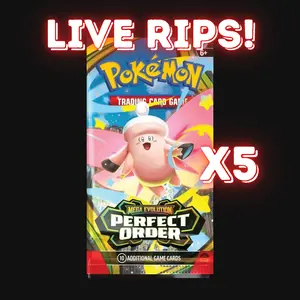 Live - English Perfect Order Booster Pack X5