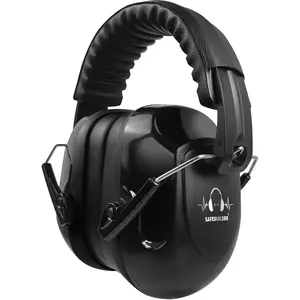 Noise Reduction Ear Muffs 33dB Adjustable Safety Hearing Protect. Shooting Work