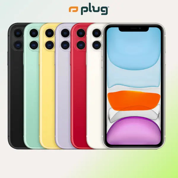 Refurbished iPhone 11 (Unlocked) - Good Condition with 1-Year Warranty by Plug Refurbished iPhone 11 (Unlocked) - Good Condition with 1-Year Warranty by Plug