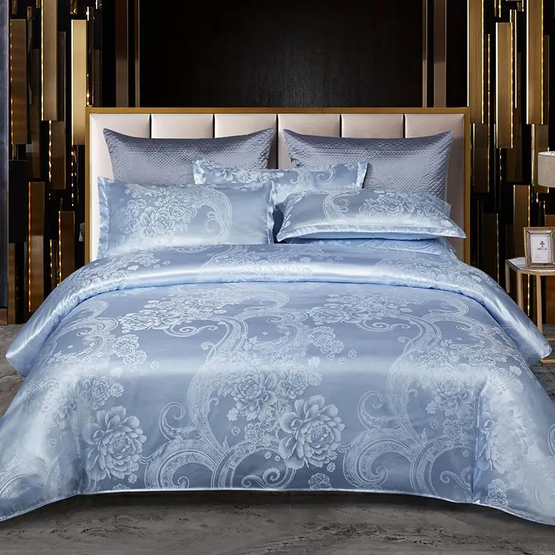 Modern Bedding Set, 1 Count Flower Pattern Duvet Cover & 1/2 Counts Pillowcase Set without Filler, Soft Comfortable Bedding Set for Home Bedroom, Stoc