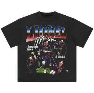 Lionel Messi Barca T-Shirt, Lionel Messi Vintage Graphic Tees, Unisex Soccer Shirt, Sport Merch, Gift For Fan, Cotton comfort Menswear Womenswear Streetwear