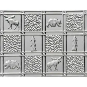 From Plain To Beautiful In Hours Gwen's Cabin 21 in x 16 in Decorative Nail-Up Wall and Backsplash Tile (32 sq. ft./Case) (12-Pack)