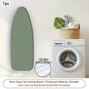 Multi-Size Ironing Board Cover (no Ironing Board), Olive Geometric Print, Elastic Edges Easy Installation, Home Bedroom Decor