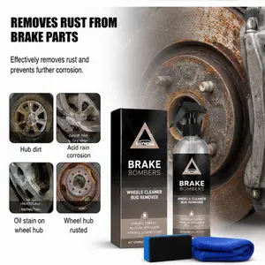 RayHong Brake Cleaner – Car Brake Dust Remover, Fast Clean Wheels & Rotors, Anti-Rust,  Brake Bomber: Wheel, Tire & Bug Cleaner. Top car cleaning product for brake dust, grime, & more! Perfect for car cleaning kits.