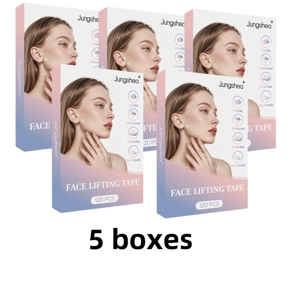 5 boxes